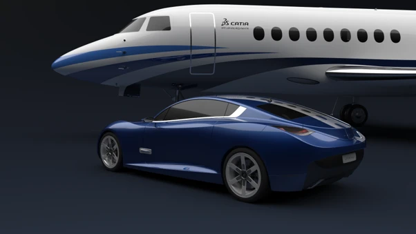 CATIA xử lý lắp ráp lớn trên 10000 linh kiện với hiệu năng ổn định